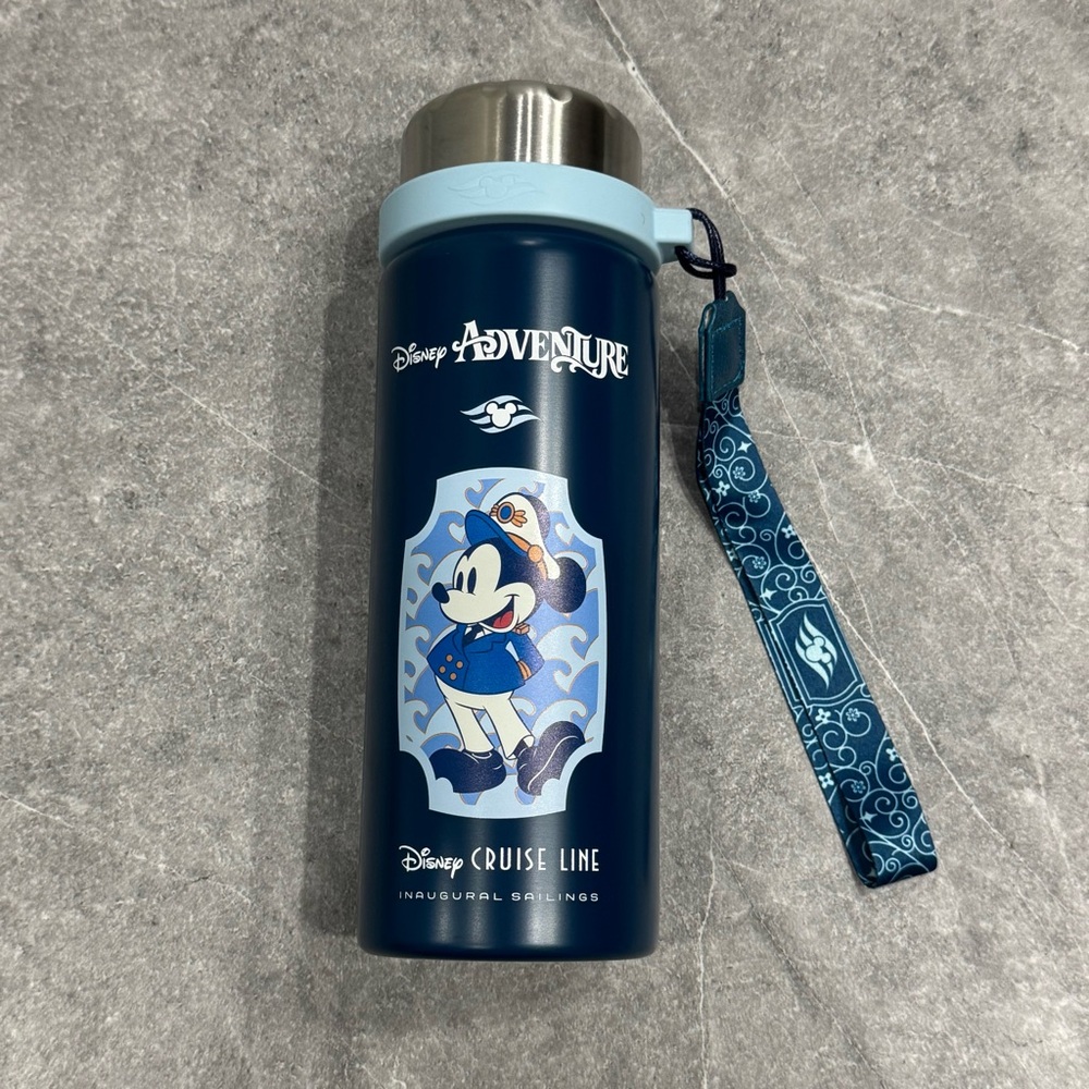 Disney Cruise Line Adventure Tea Thermos Water Bottle Castaway Club DCL